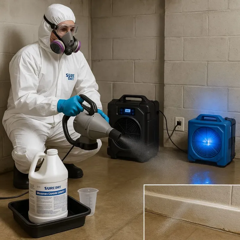 Sanitization and Odor Removal process in Oxford, NY
