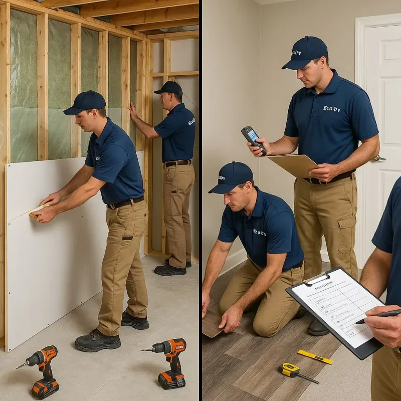 Repairs and Reconstruction process in Oxford, NY